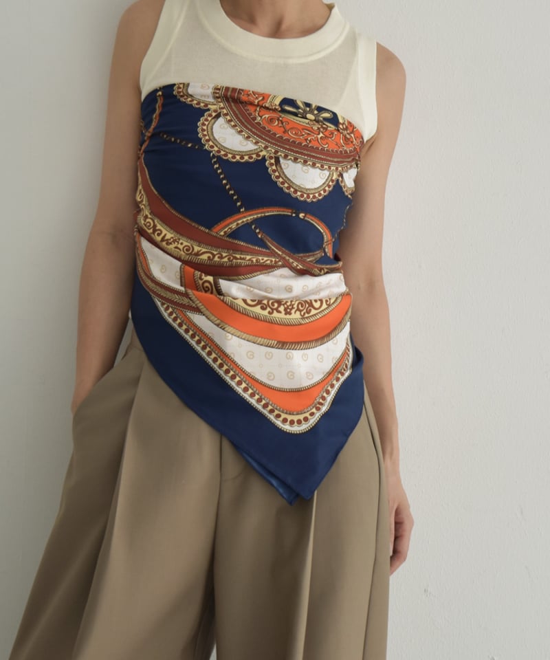 Nissy Naptime 25SS スカーフ ベージュ Naptime. | 西島隆弘プロデュースアパレルブランド