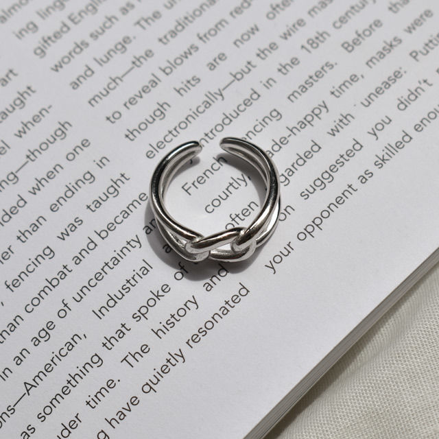 マダラニンゲン　CHAIN RING silver925 マダラニンゲン CHAIN RING silver925 Amazon.co.jp