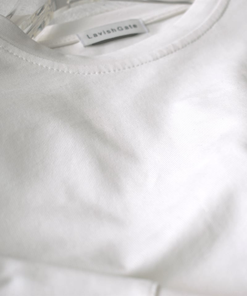 【新品タグ付き】PINUE ボリュームスリーブダウン　white SS-LLsize》襟取り外し可/ショートダウンジャケット【洗濯機洗い