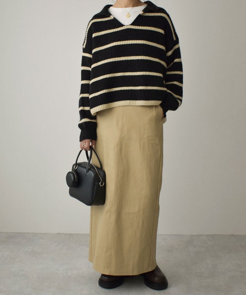 Novel Core アウトラインセーター ブラック オープンニットセーター - ブラック | ZARA Japan / 日本