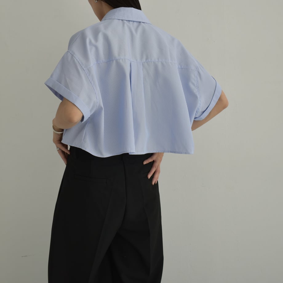 GlamLips Taffeta ドロスト シャツジャケット La boutique BonBon｜【ベストセラー・miki監修カラーあり