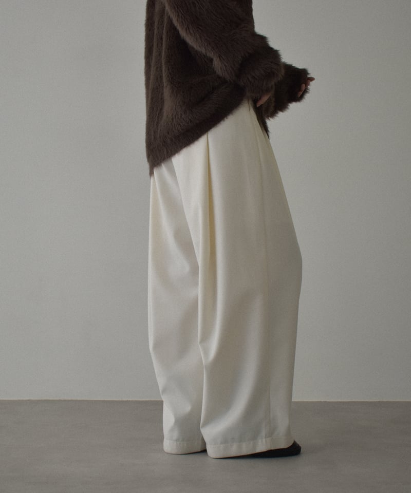 新品未使用ELLIE ベージュ コクーンパンツ M 新品タグ付】ELLIE コクーンパンツ ベージュMサイズ コクーンパンツ