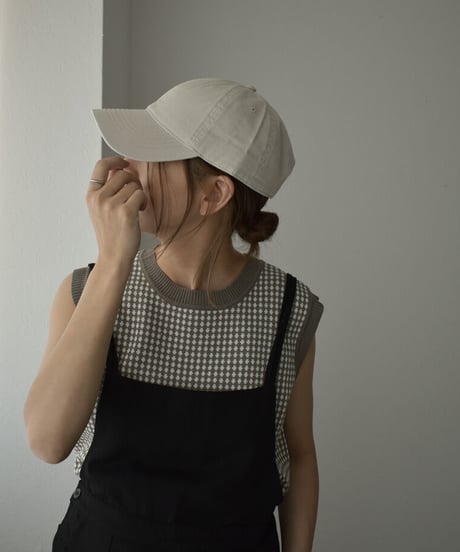 nh-cap-02044　ワンウォッシュ ベースボールキャップ　エクリュ　グリーン　ネイビー　ブラック　ウォッシュグレー