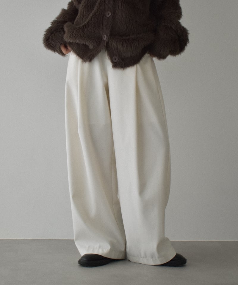 rehellinen tuck culotte ベージュ rehellinen linen tuck culotte / beige