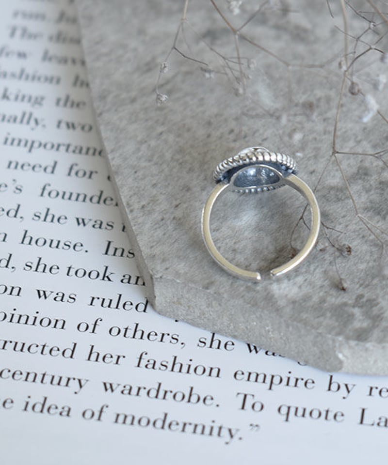 mb-ring2-02122 SV925 ネイティブコンチョリング シルバー925