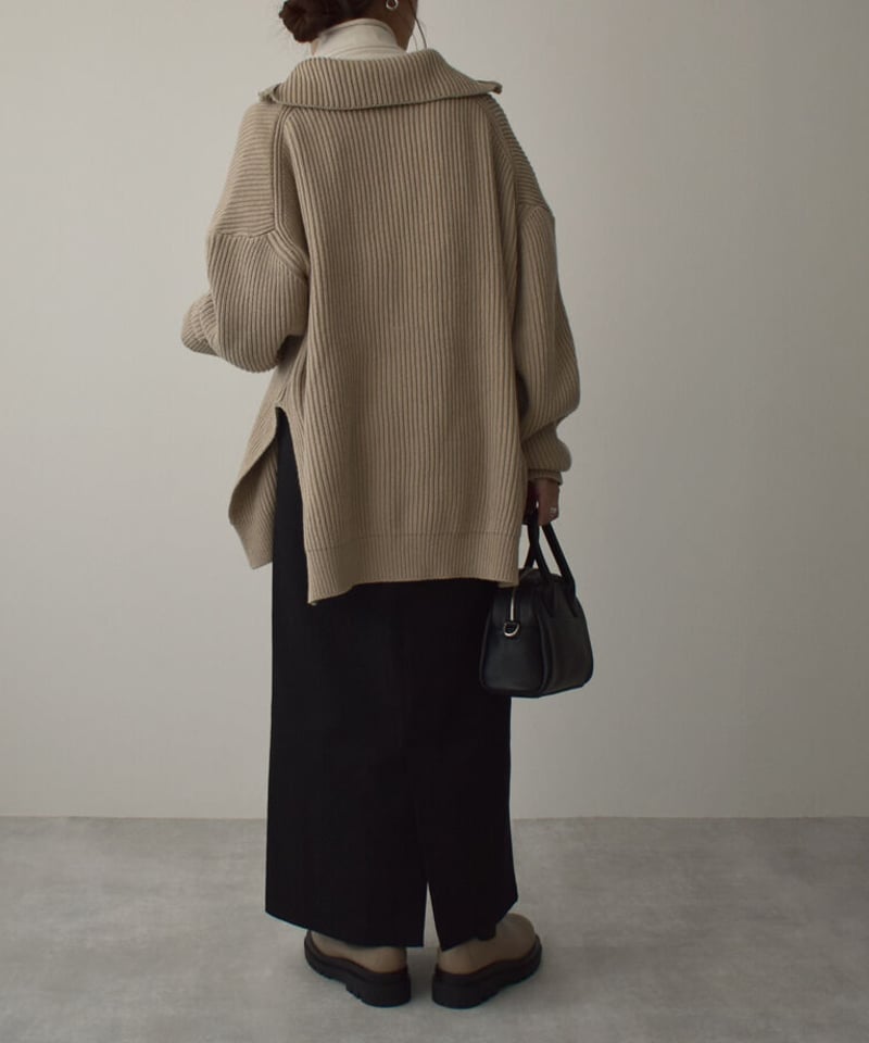 STONE  02aw ハーフジップニット ブラウン STONE ISLAND 02aw ハーフジップニット ブラウン