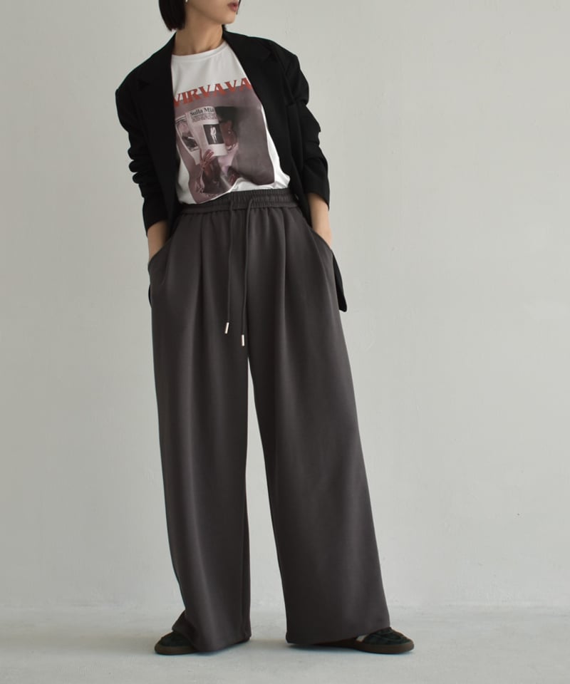 ソロイスト S.0227 パジャマパンツ チャコール Ｓ TAKAHIROMIYASHITA The SoloIst. ソロイスト S.0227 パジャマパンツ