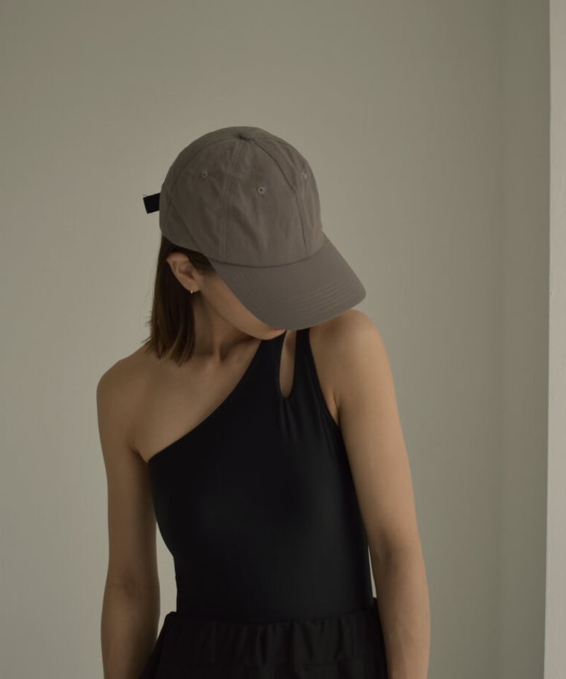 Our legacy グレー ピーチ ナイロン キャップ OUR LEGACY ナイロン
