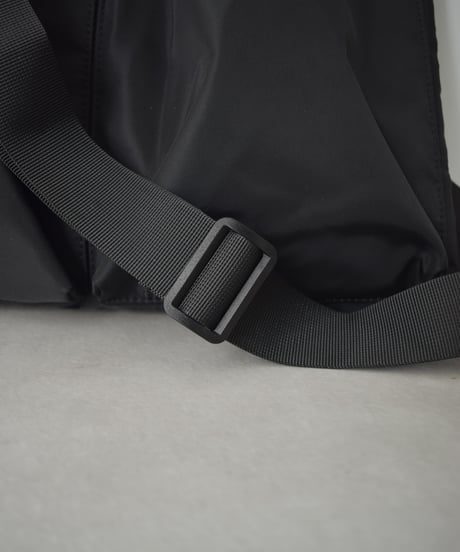 bag2-02666　2way​ スクエア​ ユーティリティバッグ　ブラック