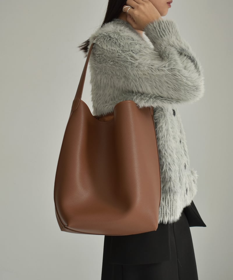 Eaphi COCOON ONE SHOULDER BAG ブラウン Eaphi COCOON ONE SHOULDER BAG ブラウン COCOON ONE SHOULDER BAG