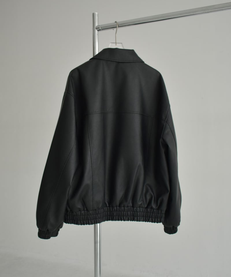 ZARA 22AW オーバーサイズ ラムレザー ボンバージャケット L-XL ZARA 22AW オーバーサイズ ラムレザー ボンバージャケット L-XL