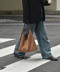 nh-bag2-02667　フェイクスエード ワンハンドルバッグ　キャメル　ダークブラウン　ブラック