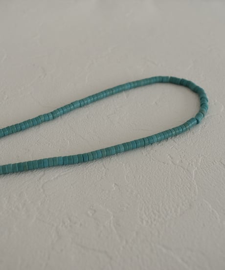 mb-necklace2-02065　 淡水パール×ビーズネックレス　turquoise