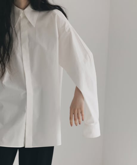 【STUDIO ENUL】arm slit over shirt　100001