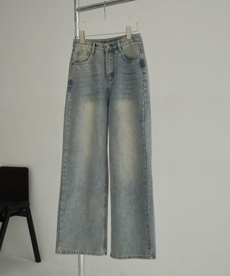 bottoms-02253 3way裾タック デニム パンツ | L a v i s h G bottoms-02253 3way裾タック デニム パンツ | L a v i s h G