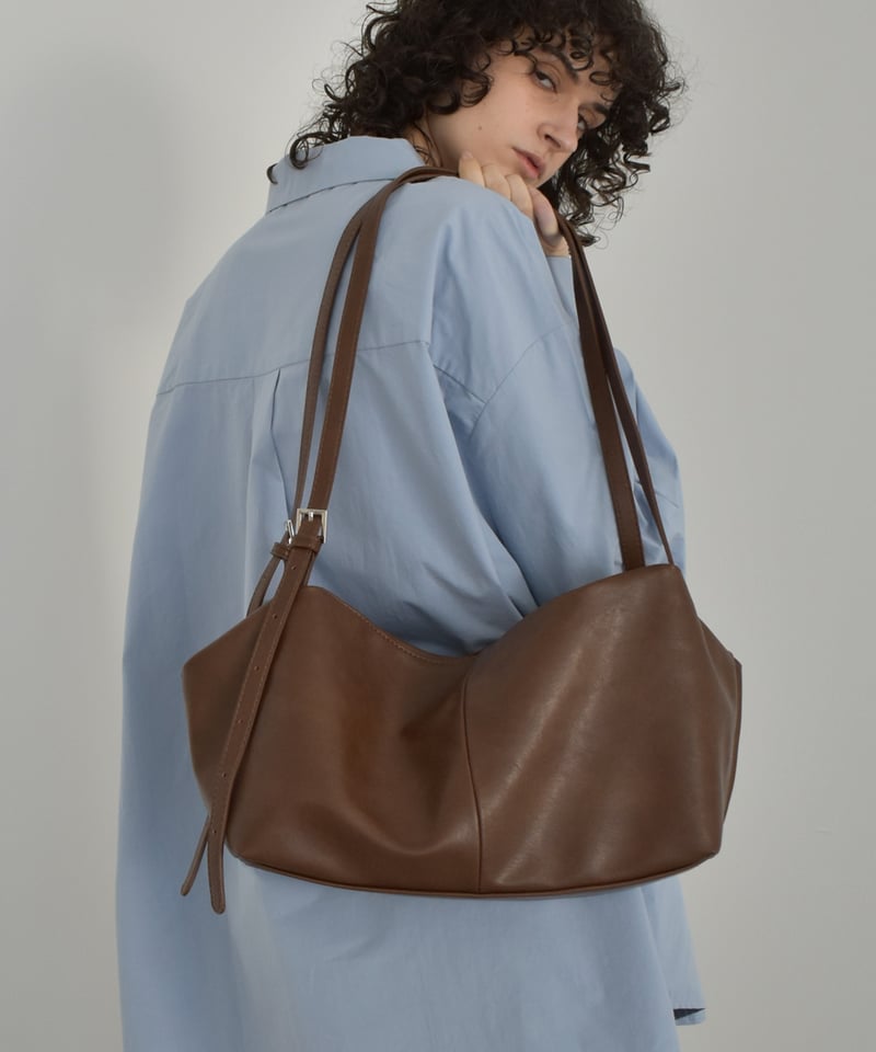 bag2-02668 2way ボックス バッグ エクリュ ブラウン ブラック | L a v