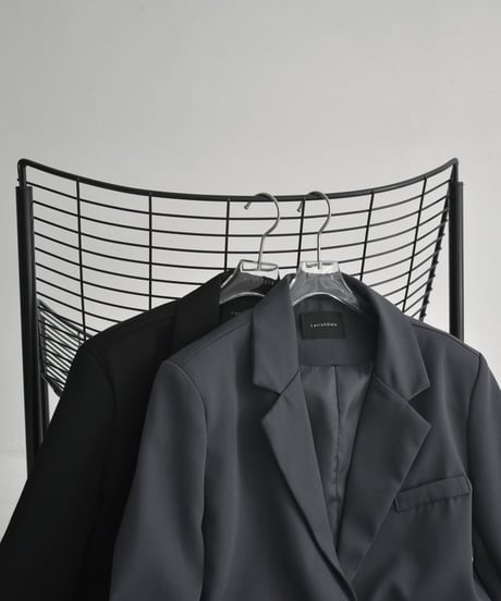 jacket-02020　オーバーサイズテーラードジャケット　グレー