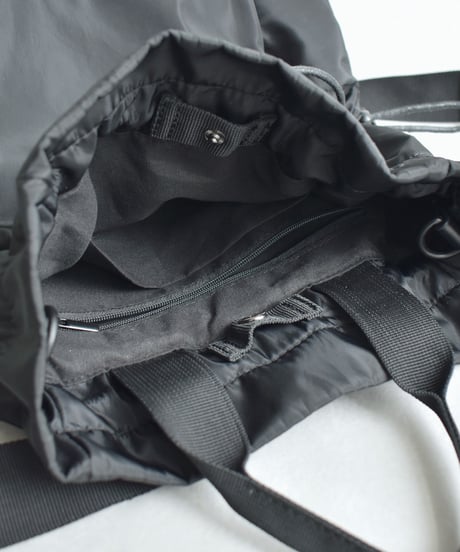 nh-bag2-02674　撥水 3way ユーティリティ バッグ　ブラック