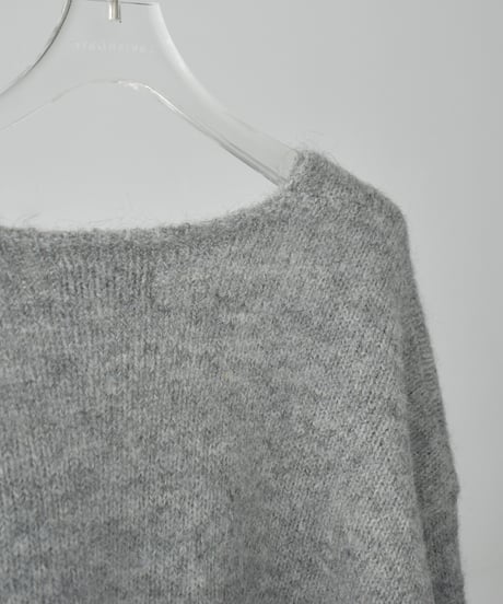 knit-02359　ショルダーニット セット　ベージュ　ライトグレー　ブラウン