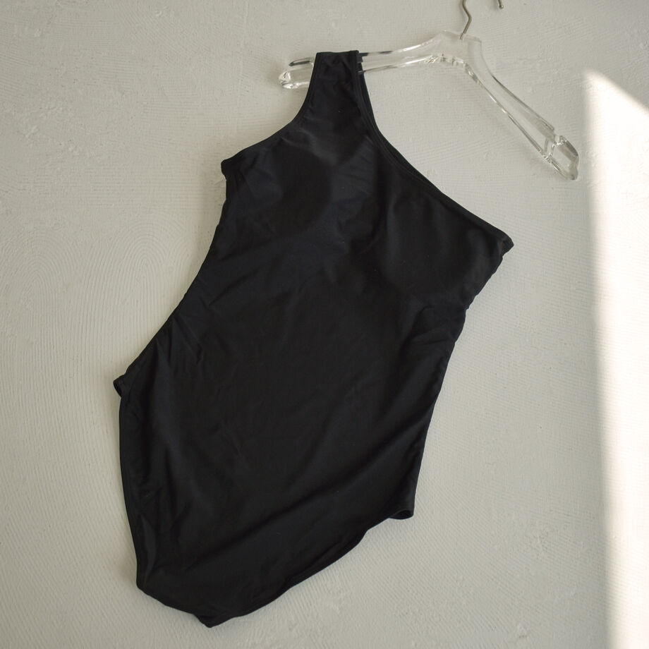 Wolford ワンピース水着 ワンショルダー S ブラック Wolford ワンピース水着 ワンショルダー S ブラック