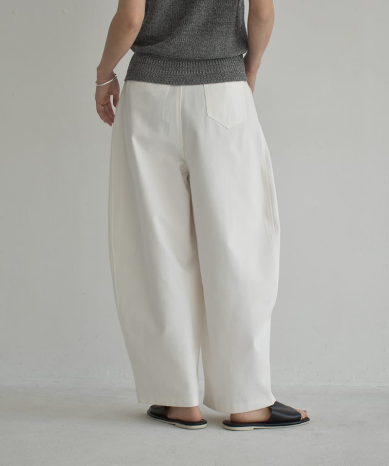 パンツ moontreeplanet TOO - BACKY white フクレワイドパンツ | all item| yori