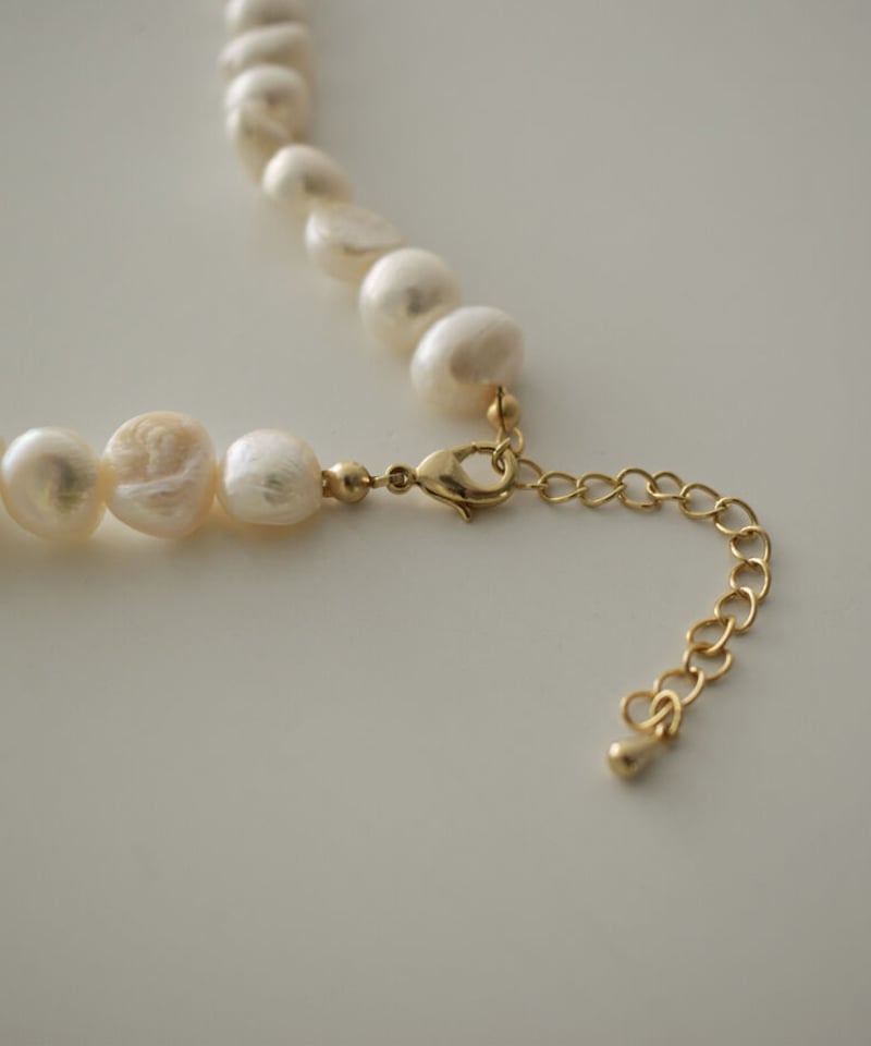mb-necklace2-02048 日本製 36cm or 40cm バロック淡水パール ネ mb-necklace2-02048 日本製 36cm or 40cm バロック淡水パール ネ