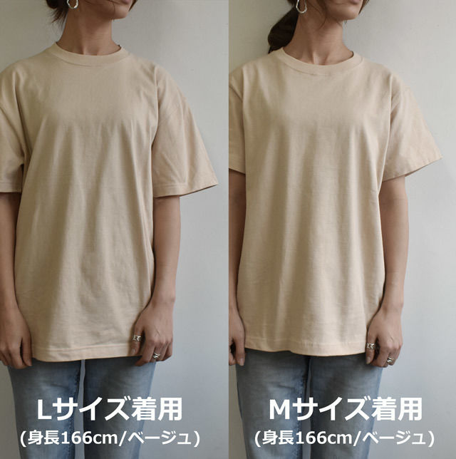 tops-02088　ヘビーウェイト　ベーシック無地　オーバーサイズクルーネックＴシャツ　ホワイト　ブラック