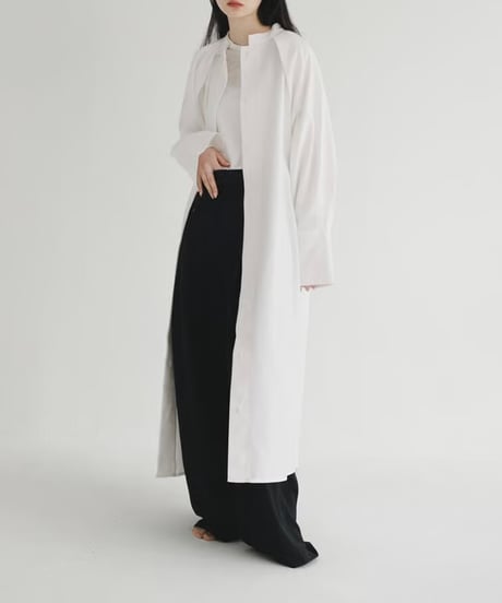 【STUDIO ENUL】raglan sleeve shirt dress　400002