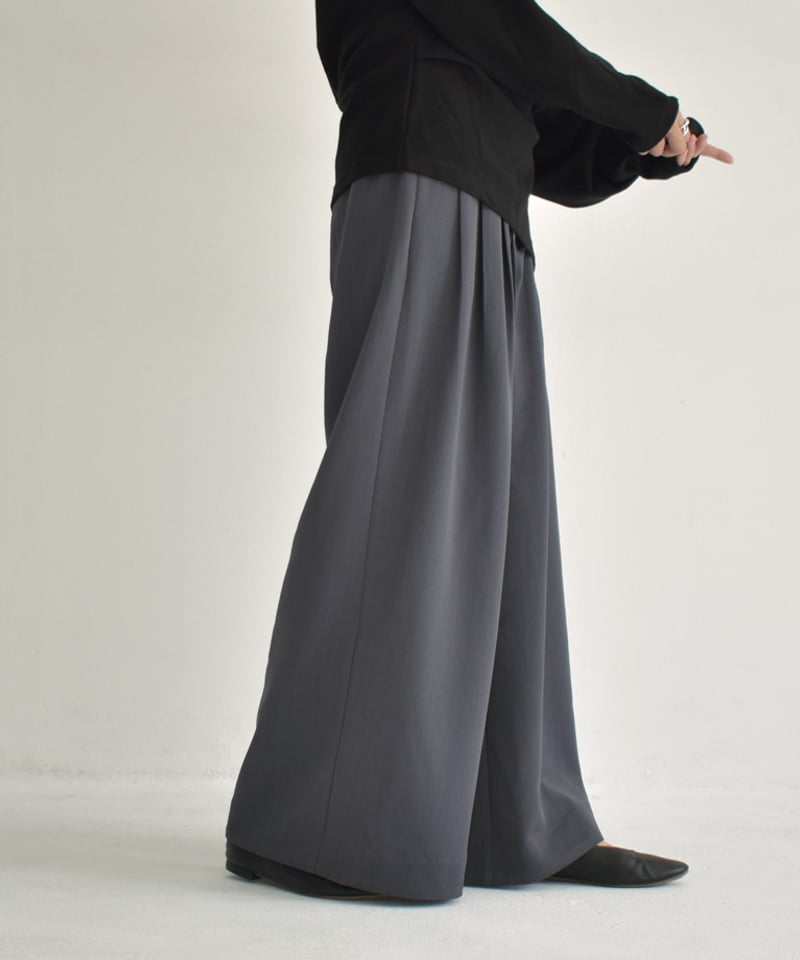 【きーち様】MBLimited GASCOTTONフェイクオールインワンパンツ MB LIMITED 40/2 GAS COTTONフェイクオールインワンパンツ