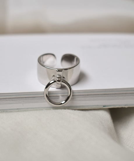 SILVER925 MESSY DESIGN WIDE RING/シルバーリング