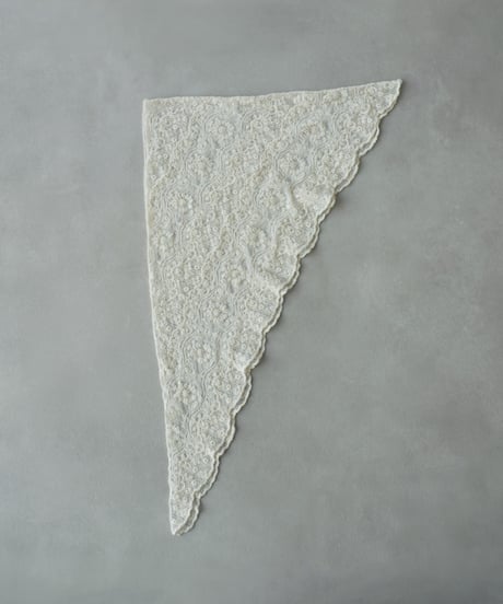 mb-scarf-02004　トライアングル レース スカーフ