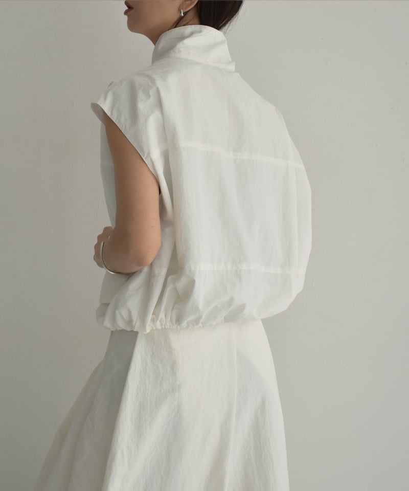 新品 th Product Dyed Vest ナイロン ベスト ホワイト