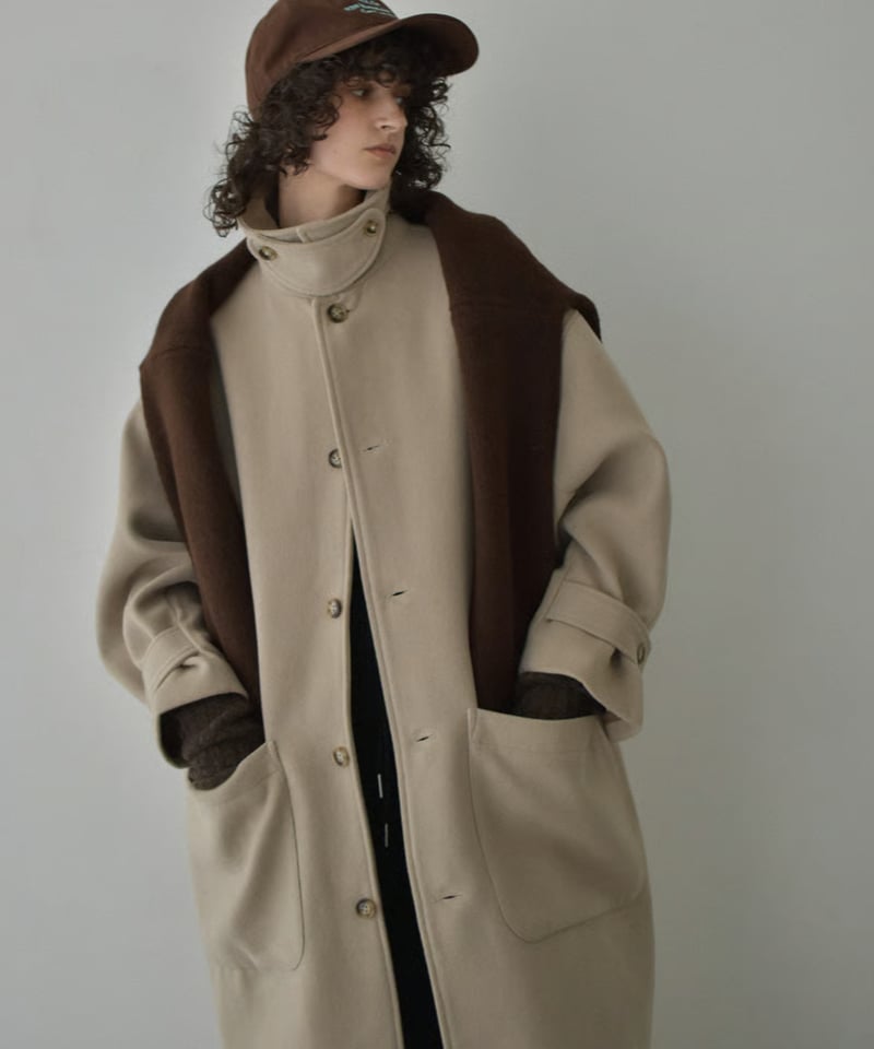 完売argue reversible foodie coatウールコートサイズ1 reversible foodie coat