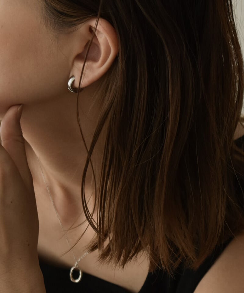 mb-pierce2-02441 サークルフープイヤリング シルバー ゴールド