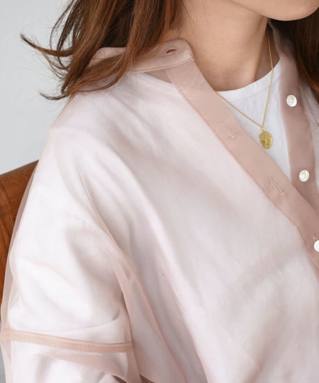mb-necklace2-02032　SV925　フェイスモチーフ ネックレス　シルバー925  ゴールド