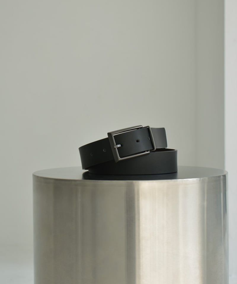 belt-02039 本革 スクエアバックル リバーシブル ベルト | L a v i s h