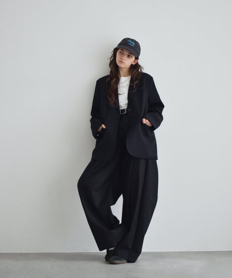 nh-cap-02066 　" Sleep>Work "　メッセージ キャップ　チャコール　ネイビー　ブラック