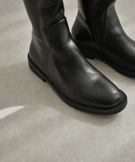 shoes-02163　ロングブーツ　ブラック