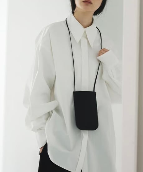 nh-800001　【STUDIO ENUL】 leather phone shoulder