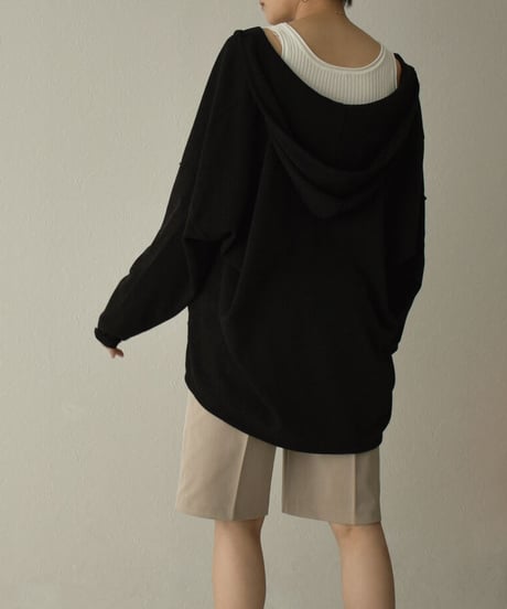 nh-bottoms-02122　センタープレス ハーフパンツ　グレージュ　ブラック