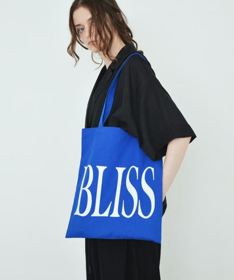 mb-bag2-02677　ビックロゴ カラー トートバッグ　エクリュ　イエロー　ブルー