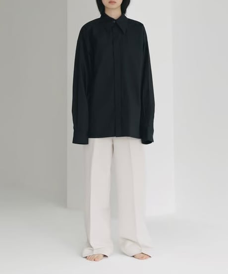 【STUDIO ENUL】arm slit over shirt　100001