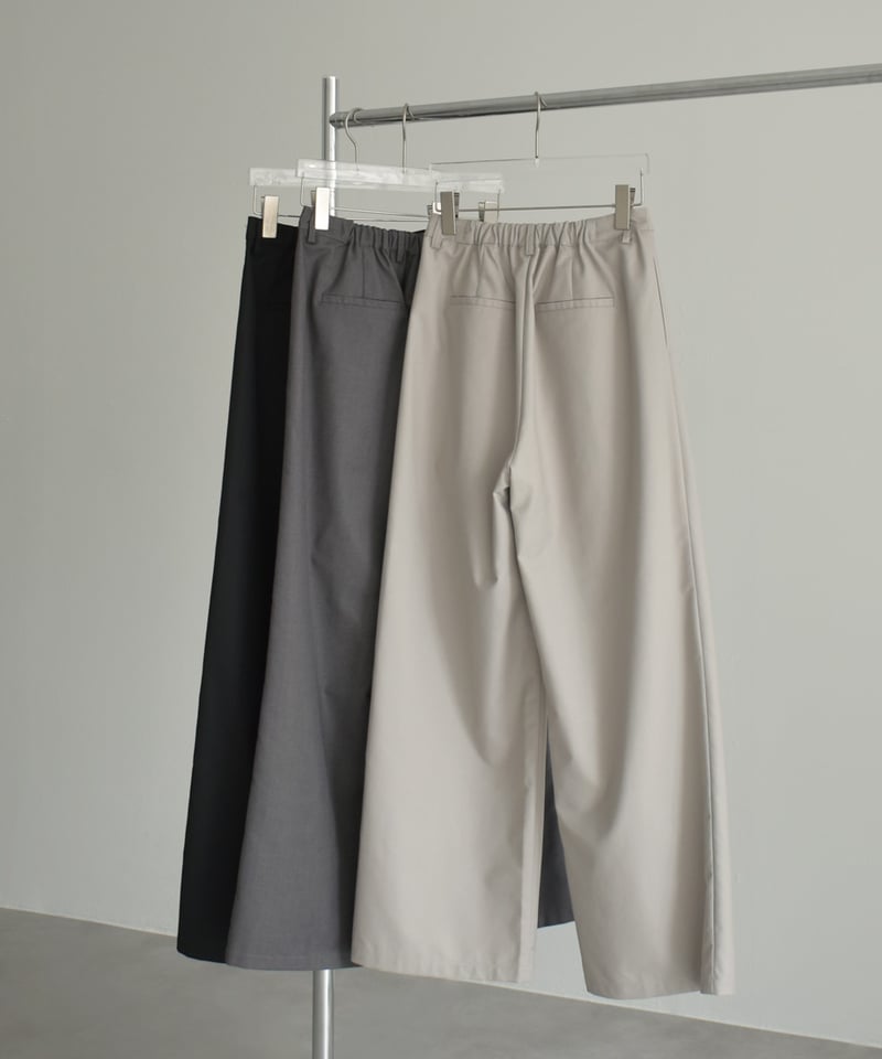 2月中旬入荷分 予約販売 bottoms-07020 丈セミオーダー タックパンツ