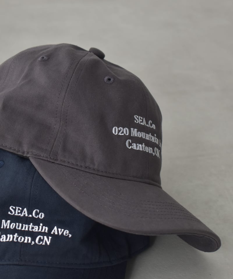 nh-cap-02064 メッセージキャップ ベージュ ブラウン チャコール
