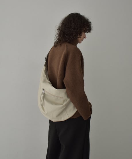 knit-02345　ダブルジップ ニット プルオーバー　グレー　ブラウン　ブラック