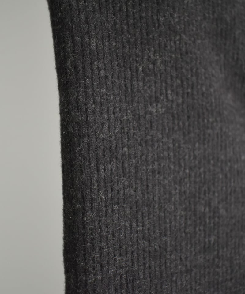 tops-04141 日本製 リブ ボタン ビスチェ グレージュ チャコール tops-04141 日本製 リブ ボタン ビスチェ グレージュ チャコール