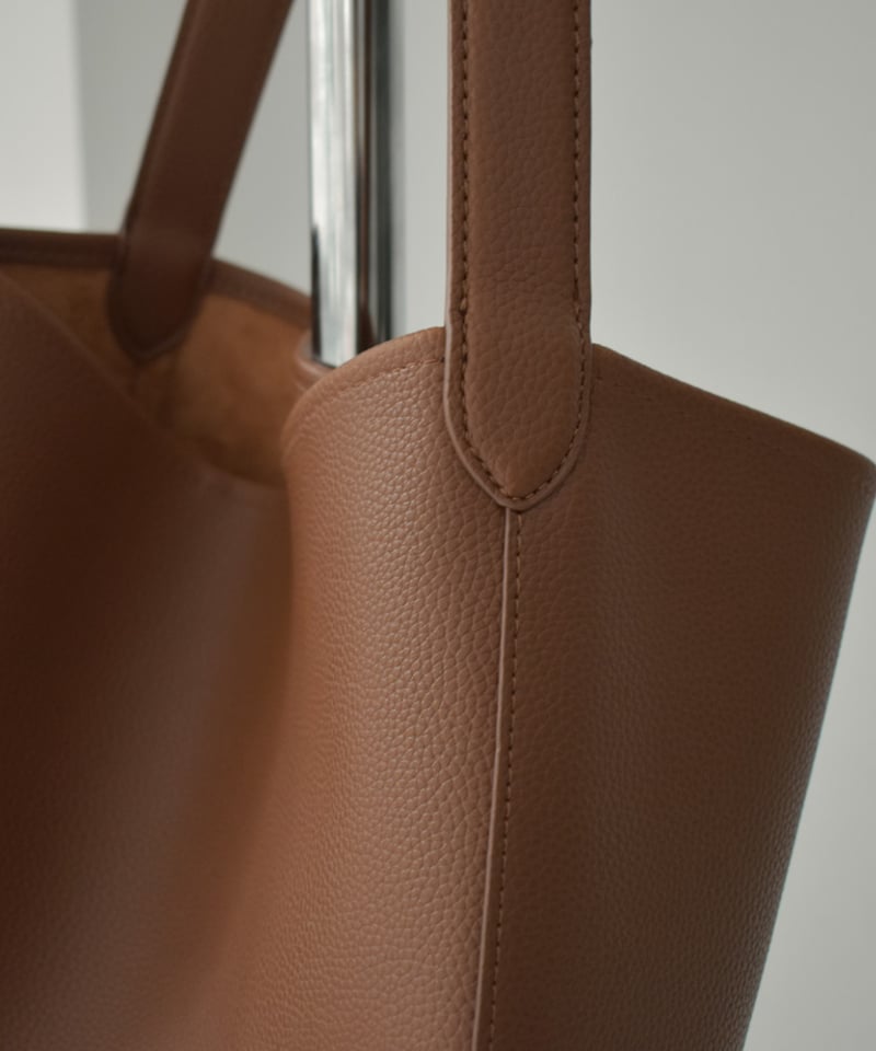 bag2-02657 ワンハンドル バッグ ブラウン ブラック | L a v i s h G