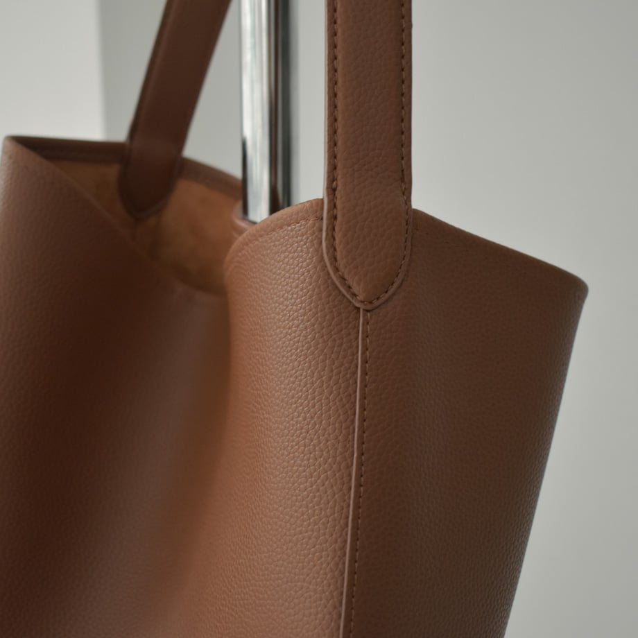 bag2-02657 ワンハンドル バッグ ブラウン ブラック | L a v i s h G