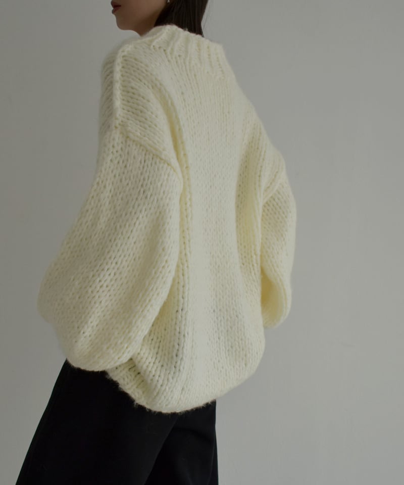 knit-02157 オーバーサイズボリューム ローゲージニット knit-02157 オーバーサイズボリューム ローゲージニット