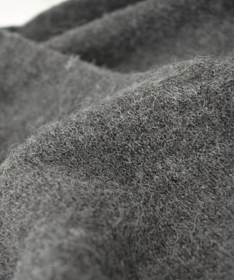 knit-02346　Vネック オーバーニット　エクリュ　グレー　ブラック